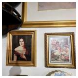 Framed Classical Prints in Gold Frames