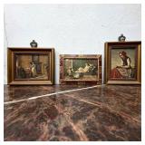 Group of Framed Miniature Art Prints