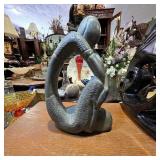 Carved Stone Abstract Figure Sculpture