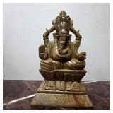 Carved Stone Lord Ganesha Statue