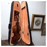Wooden Violin with Soft Case