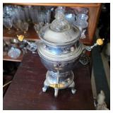 Vintage Metal Electric Coffee Urn Percolator