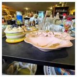 Vintage Ceramic Bowls and Lidded Jar