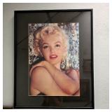 Framed Marilyn Monroe Portrait Print