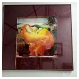 Framed Flaming June Art Print