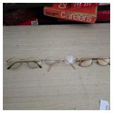 Assorted Vintage Metal Frame Eyeglasses