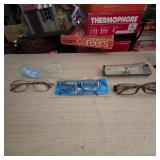 Assorted Reading Glasses with Cases