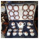 Casa Elite M. Valenti Porcelain Tea Set