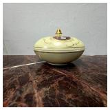Porcelain Covered Bowl with Classical Scene