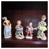 Vintage Inarco & Japan Porcelain Figurines