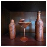 Wooden Barware 3D Puzzle Sculptures