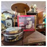 Vintage Toastmaster Waffle Iron & Meat Grinder