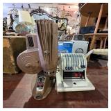 Ampro Film Projector & Paymaster Check Writer