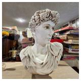 Azzolin Brothers Ceramic David Bust 1968