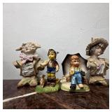 Assorted Vintage Porcelain Figurines