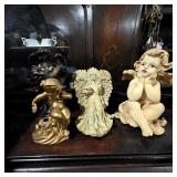 Assorted Angel and Cherub Figurines