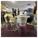 Assorted Vintage Ceramic Pitchers and Jars
