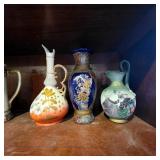 Assorted Vintage Ceramic Vases and Ewers