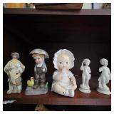 Assorted Ceramic Child Figurines