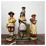 Assorted Vintage Resin Figurines