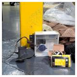 Assorted Marine Hardware & Shower Sump