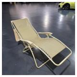 Pair of Folding Bungee Chaise Lounge Chairs