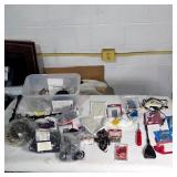 Assorted Hardware, Tools & Fasteners Lot