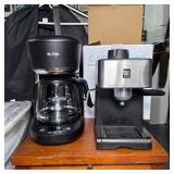 Mr. Coffee Drip & Bene Casa Espresso Makers