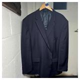 Pronto Uomo Platinum Wool Blazer, Size 54L