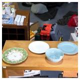 Group of Assorted Plates & Bowl