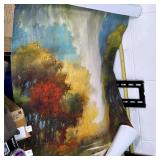 Assorted Rolled Art Prints and Wall Maps