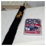 Taylor Made U.S. Flag with Marine Pole & Sleeve