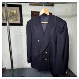 Canali for Harrods Double-Breasted Wool Blazer