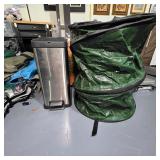 Step Trash Can and Pop-Up Yard Waste Bag