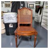 Louis XVI Style Caned Side Chair
