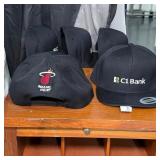 Group of Miami Heat C1 Bank Snapback Caps