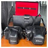Nikon FA & N2020 35mm SLR Cameras & Cases