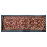 Kenneth Mink Traditional Floral Pattern Runner Rug
