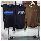Assorted Sweatshirts & Puma Bag