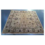 Persian Style Floral Arabesque Pattern Area Rug