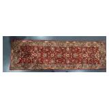 Kenneth Mink Floral Pattern Runner Rug
