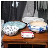 Assorted Tableware & Decorative Ceramic Pieces