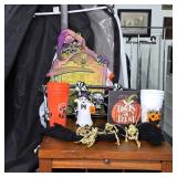 Halloween Decor & Party Supplies with Tote Bin