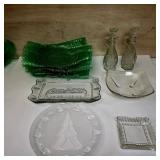 Assorted Clear Molded Tableware