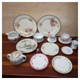 Assorted Vintage Tableware Selection