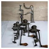 Vintage Universal & Hackett Grinders and Tools