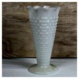 Anchor Hocking Milk Glass Hobnail Vase
