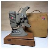 DeJUR Model 750 8mm Movie Projector with Case