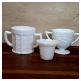 Hazel-Atlas & Assorted White Tableware