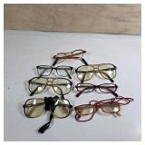 Assorted Vintage Eyeglasses and Frames